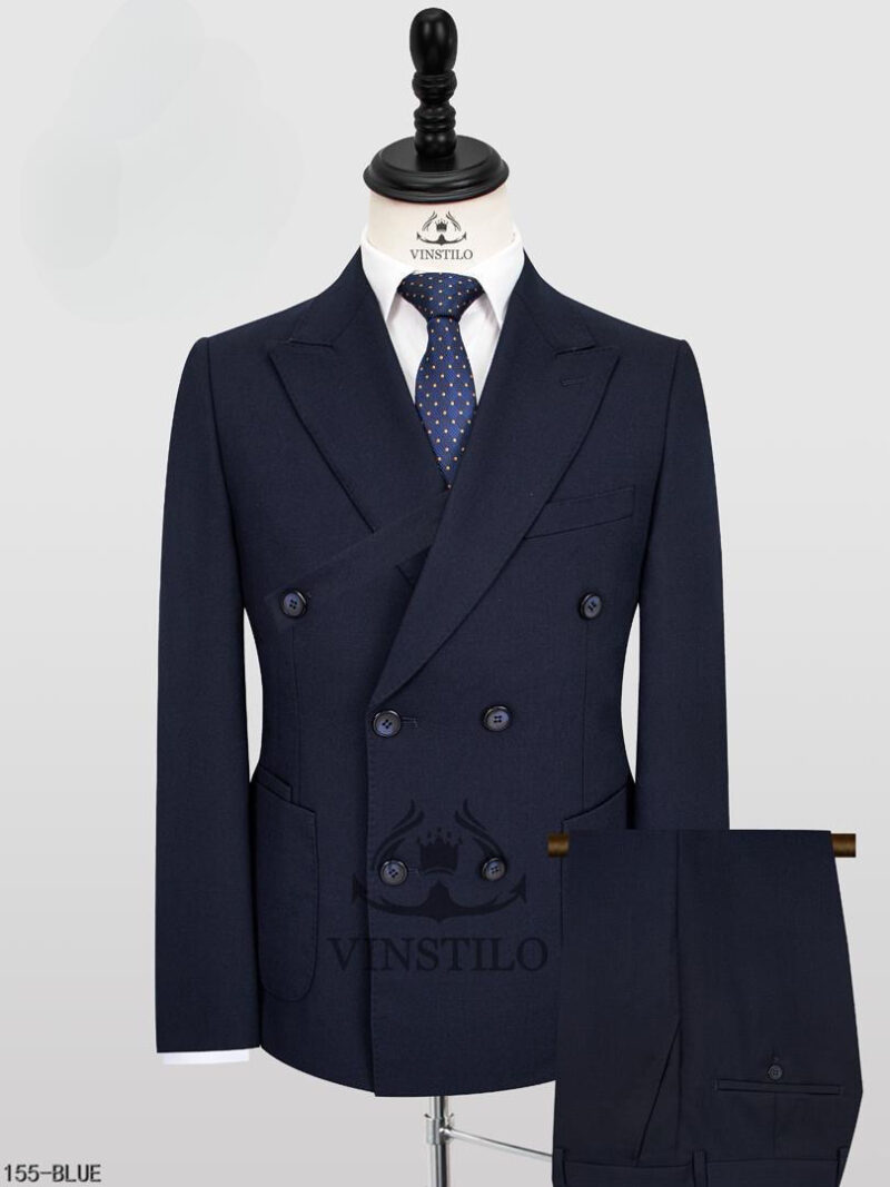 Heritage Double-Breasted Suit – Royal Navy